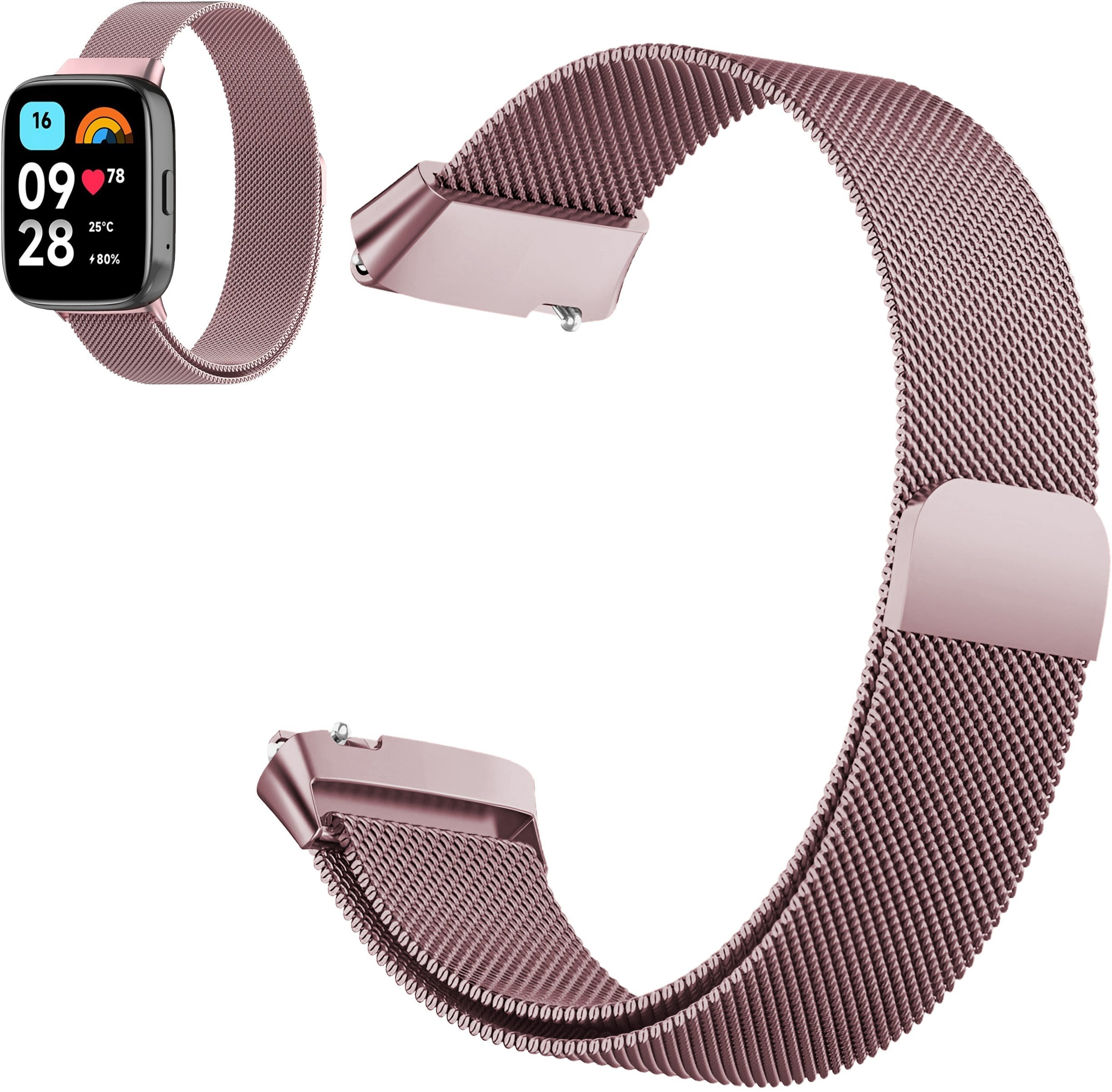 ChronSmarta Pasek / bransoleta ChronSmarta do smartwatch'a Xiaomi Redmi Watch 3 Active Różowy