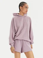 Bluzy damskie - Champion Bluza E10001 Fioletowy Relaxed Fit - miniaturka - grafika 1