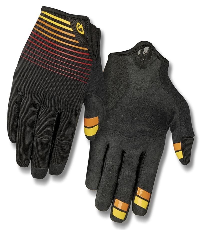 Giro, Rękawiczki kolarskie męskie, Dnd heatwave black, czarny, rozmiar M