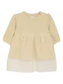 Spodenki dla niemowląt - Noppies Sukienka w kolorze beżowym - miniaturka - grafika 1