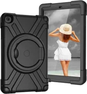 Etui do tabletów - Etui do Samsung Galaxy Tab A 10.1"Pancerne z Obrotową Podstawką Czarne - miniaturka - grafika 1