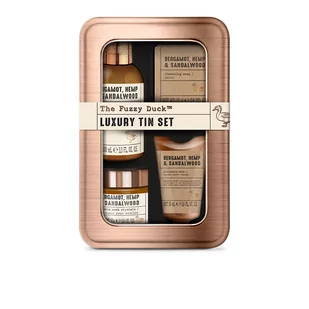 Baylis & Harding, The Fuzzy Duck Bergamot, Hemp & Sandalwood Men's, Zestaw kosmetyków do pielęgnacji, 4 szt. - Zestawy kosmetyków damskich - miniaturka - grafika 1
