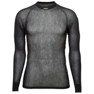 Koszulki sportowe męskie - Męska koszulka Brynje of Norway Wool Thermo light Shirt Rozmiar: XXL / Kolor: czarny - miniaturka - grafika 1