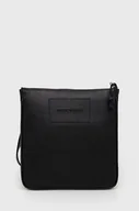 Torby męskie - Emporio Armani saszetka skórzana Y4M252.Y068E.NOS kolor czarny - miniaturka - grafika 1