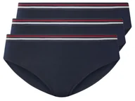 Majtki damskie - esmara® Majtki figi damskie, 3 pary (Granatowy, L (44/46)) - miniaturka - grafika 1