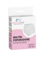 Bielizna ciążowa - Bocioland Majtki poporodowe siateczkowe L 2 szt - miniaturka - grafika 1