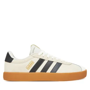 Sneakersy adidas VL COURT 3.0 JP5351 Beżowy - Sneakersy damskie - miniaturka - grafika 1