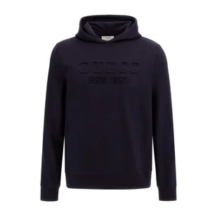 Męska Bluza GUESS BEAU HOODIE FLEECE M2BQ36K7ON4-G7V2 – Granatowy - Bluzy męskie - miniaturka - grafika 1