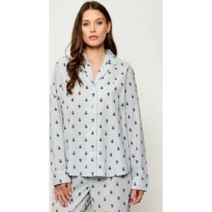 Tommy Hilfiger Góra od piżamy Regular Fit - Piżamy damskie - miniaturka - grafika 1