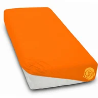 Prześcieradła - Prześcieradło Frotte 140X200Cm Pomarańcza - miniaturka - grafika 1