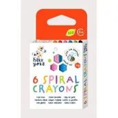 Przybory szkolne - Avenir Kredki spiralne 6 kolorów - miniaturka - grafika 1