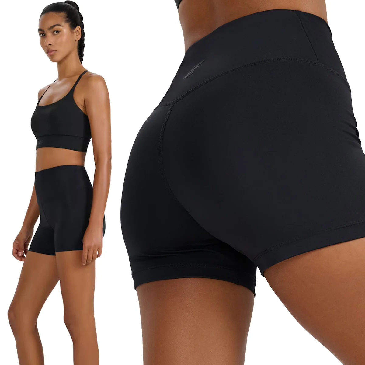 Legginsy 4F Kolarki Damskie Leginsy Wysoki Stan Mocno Kryjące F081-20S-XL