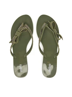 Melissa Japonki Melissa Harmonic M Lover Ad 35797 Zielony - Klapki i japonki damskie - miniaturka - grafika 1