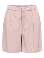 Spodenki damskie - ONLY Szorty w kolorze jasnoróżowym - miniaturka - grafika 1