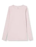 Koszulki i topy damskie - Name It Dziewczęca Nkfkab Ls Slim Top Noos T-shirt, Lód fioletowy, 158-164 - miniaturka - grafika 1