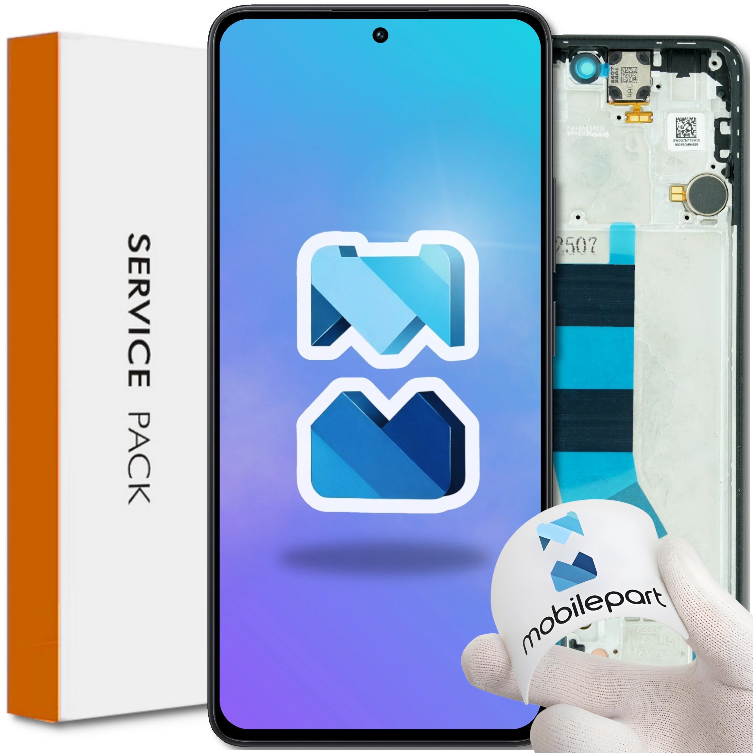 Wyświetlacz do Xiaomi Redmi Note 13 4G LCD Ekran Ramka Oryginał Mobilepart