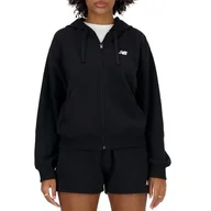 Bluzy damskie - Bluza damska New Balance WJ41501BK - czarna - miniaturka - grafika 1