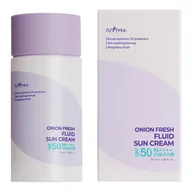 Balsamy i kremy do opalania - IsNtree - Onion Fresh Fluid Sun Cream SPF50+ PA++++ 50ml - miniaturka - grafika 1
