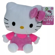 Maskotki i pluszaki - Hello Kitty and Friends: maskotka kotka Hello Kitty 23cm (990888) ciemnyróż - miniaturka - grafika 1