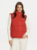 Kamizelki damskie - Guess Jeans Bezrękawnik W4BN59 WGII2 Czerwony Regular Fit - miniaturka - grafika 1