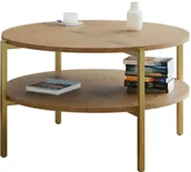 Ławy i stoliki kawowe - Stolik kawowy do salonu dąb lancelot B1-L83 - miniaturka - grafika 1