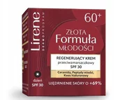Kremy do twarzy - LIRENE_Złota Formuła Młodości regenerujący krem przeciwzmarszczkowy SPF30 50ml - miniaturka - grafika 1