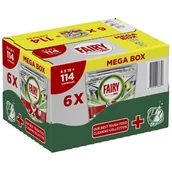 Akcesoria i części do zmywarek - Kapsułki do zmywarki FAIRY Platinum Plus All in One Lemon - 114 szt. - miniaturka - grafika 1