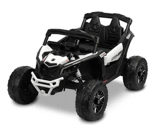 399683 MAVERICK POJAZD NA AKUMULATOR QUAD BUGGY MOCNY NAPĘD 4X4 BIAŁY - Pojazdy elektryczne dla dzieci - miniaturka - grafika 1