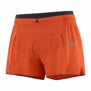 Spodenki Salomon Aero 3'' Fiery Red - Spodnie sportowe damskie - miniaturka - grafika 1