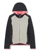 Kurtki i płaszcze dla dziewczynek - CMP kurtka dziewczęca szary antracytowy 164 - miniaturka - grafika 1