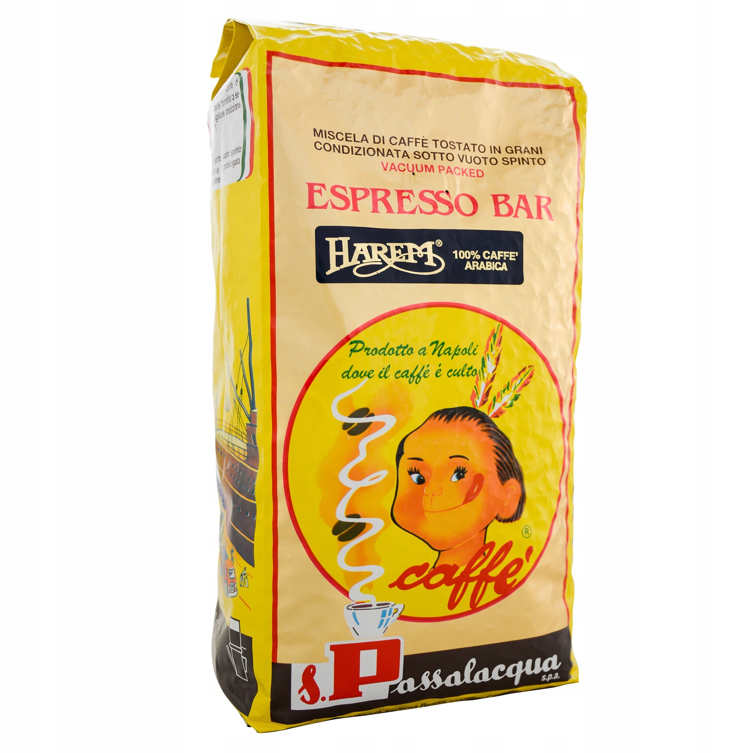 Kawa ziarnista Passalacqua Harem 100% Arabica 1kg