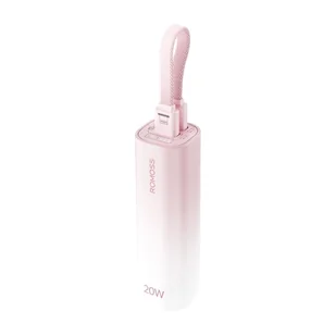 Mini Powerbank Romoss PSC05C 5000mAh 10,5W (różowy) - Powerbanki - miniaturka - grafika 1