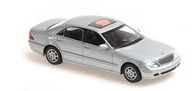 Samochody i pojazdy dla dzieci - Mercedes-Benz S-Class (W220) 1998 Silver Metallic 1:43 Minichamps - miniaturka - grafika 1