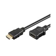 Kable - Techly Kabel HDMI-HDMI M/Ż Czarny 7.5m 304666 - miniaturka - grafika 1