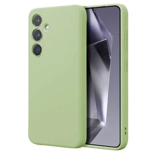 Etui CRONG Color Cover do Samsung Galaxy S24 Zielony - Etui i futerały do telefonów - miniaturka - grafika 1
