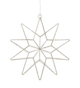 Ozdoby bożonarodzeniowe - Markslojd Markslojd GLEAM 705751 gwiazda wisząca 20x0,03W/LED IP20 705751 - miniaturka - grafika 1