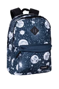Plecak szkolny młodzieżowy dla chłopca i dziewczynki ciemnoniebieski Coolpack Scout Moon F096716 kosmos dwukomorowy - Plecaki szkolne i tornistry - miniaturka - grafika 4