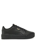 Buty dla dziewczynek - Puma Sneakersy Carina 3.0 Jr 401476 02 Czarny - miniaturka - grafika 1
