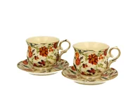 Filiżanki - Ecru filiżanki espresso ze spo - miniaturka - grafika 1