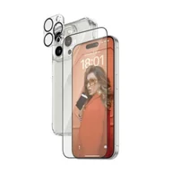Etui i futerały do telefonów - Zestaw PanzerGlass Bundle 3in1 etui przezroczyste + folia + osłona aparatu do iPhone 15 Pro Max - miniaturka - grafika 1