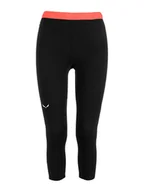 Spodnie sportowe damskie - Getry Salewa Cristallo Warm Merino Responsive Women's 3/4 Tights 28210-0910 - miniaturka - grafika 1