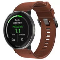 Smartwatch - Polar Ignite 3 Titanium M/L Brązowy - miniaturka - grafika 1