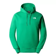 Bluzy sportowe męskie - Bluza The North Face Drew Peak 0A2S57PO81 - zielona - miniaturka - grafika 1