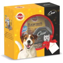 Pedigree Cesar Przysmaki prezent na święta dla psa powyżej 4. miesiąca 70 g + 180 g + 60 g + 150 g - Przysmaki dla psów - miniaturka - grafika 1