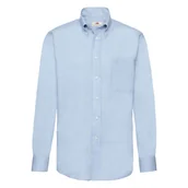 Koszule męskie - Koszula męska z długim rękawem Oxford Fruit of the Loom - Oxford Blue S - miniaturka - grafika 1