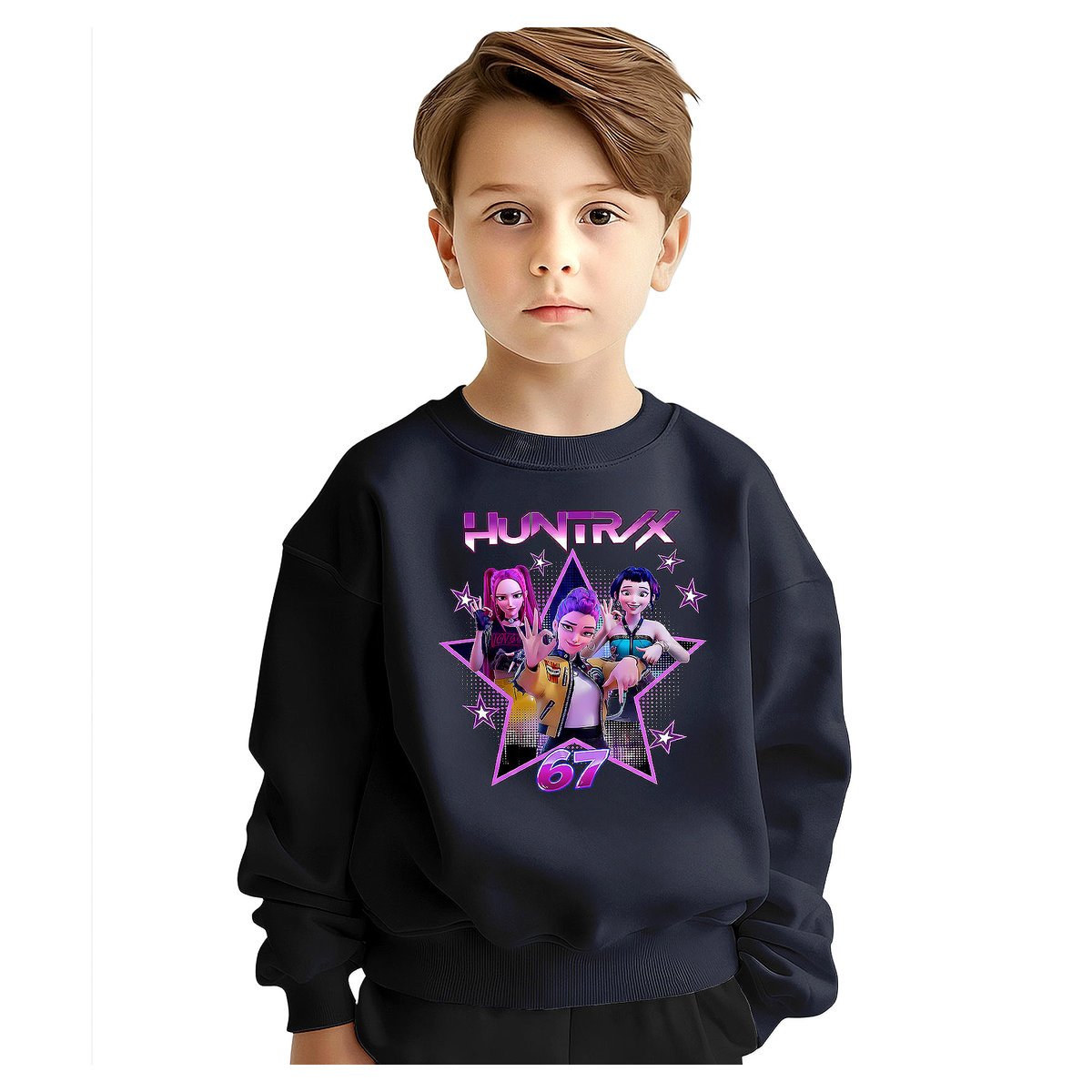 BLUZA DZIECIĘCA 67 SIX SEVEN VIRAL HUNTRIX 134-140 DLA CHŁOPCA DZIEWCZYNKI