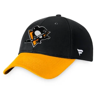 Męska czapka z daszkiem Fanatics Core Structured Adjustable Core Structured Adjustable Pittsburgh Penguins - Czapki damskie - miniaturka - grafika 1