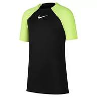 Koszulki i topy damskie - Nike Unisex Kids Short Sleeve Top Y Nk Df Acdpr Ss Top K, czarny/Volt/White, DH9277-010, XS - miniaturka - grafika 1