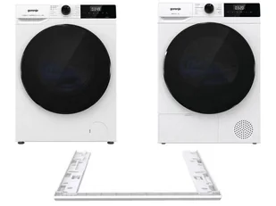 Gorenje WNHAI84APS/PL + DHNA82/PL + Łącznik do pralki z suszarką SKHNE80W/PL - Zestawy AGD - miniaturka - grafika 1