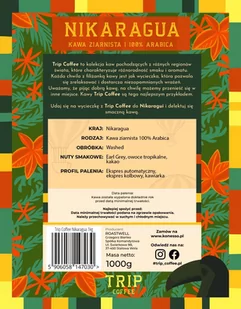 Kawa ziarnista Trip Coffee Nikaragua 1kg - Kawa - miniaturka - grafika 4